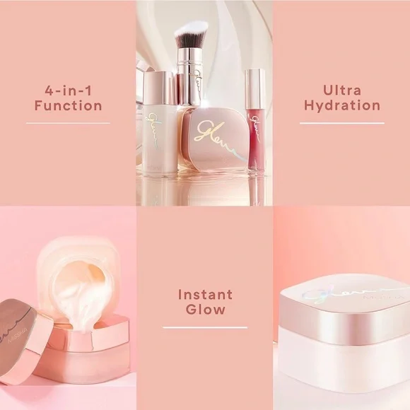 Glow Skin Balm 1.69 Fl Oz 4-In-1 Primer Moisturizing Cream Morning Pack Lot of 2 - Picture 11 of 11